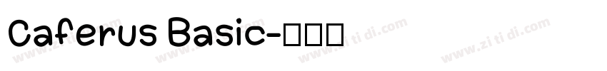 Caferus Basic字体转换